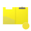 Picture of CLIPBOARD A4 DOUBLE NEON YELLOW